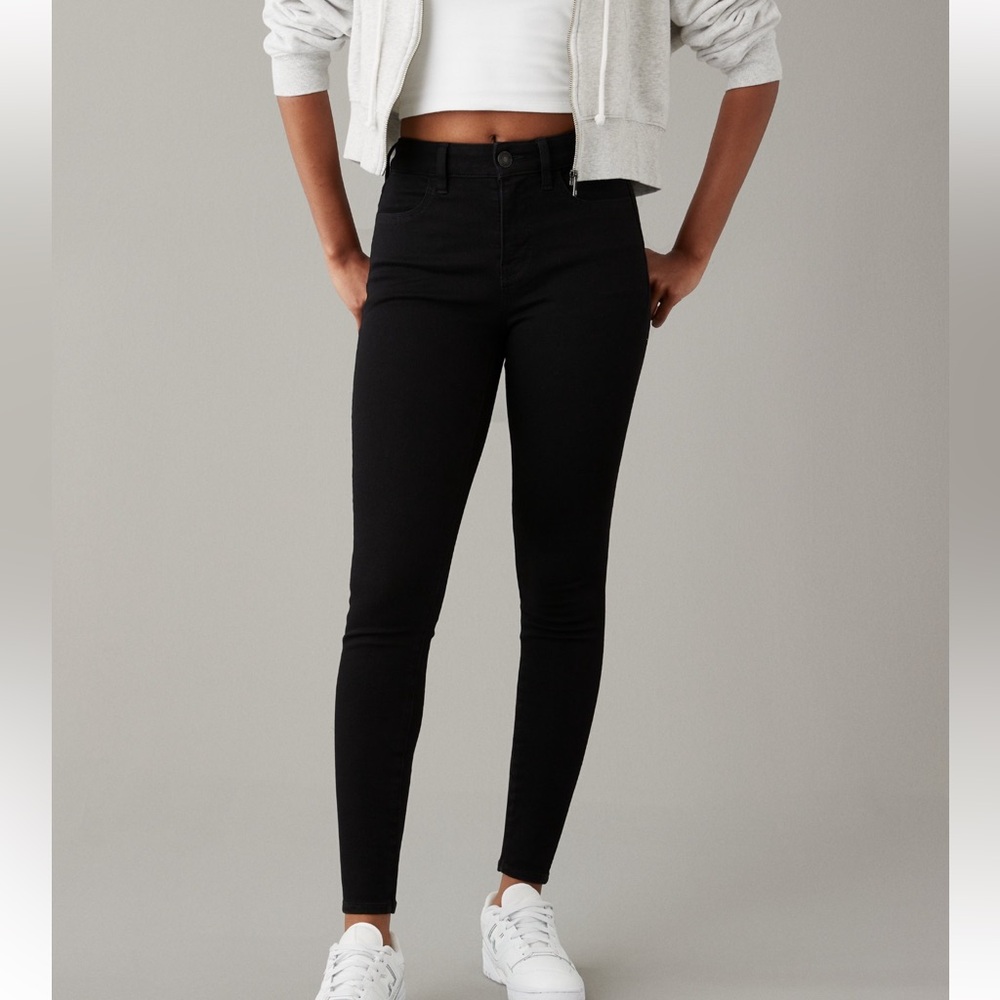 American Eagle Black Skinny Jeans